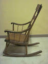 ANTIQUE SLAT BACK ROCKER