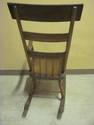 ANTIQUE SLAT BACK ROCKER