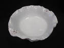 Interesting Scalloped Edge White Ceramic Bowl