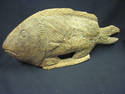 Carved Driftwood Fish from Haiti