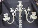 Silvertone Large Candelabra