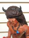 SKI COUNTRY Collectible Buffalo Dancer Decanter 19