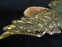 Eagle Sculpture - Cast Metal - Signed - Quartz Bas