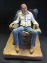 Michael Garman Sculpture - Chairman of the Range- 