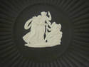 3" BLACK WEDGWOOD PLATE