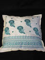 Pair of Ivory SIlk Embroidered Pillows