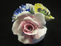 Bone China Floral Figurine - Made in England