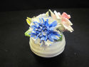 Bone China Floral Figurine - Made in England