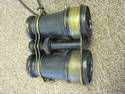 Vintage Old Leather Binoculars - Le Maire Paris