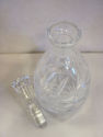 Beautiful Etched Crystal Decanter