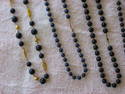 Lot of Five Black/Navy Necklaces