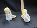 Porcelain Pair of Piano Babies - Handpainted