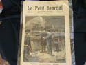 Set of Three Antique French Newspapers 1894, 1896,