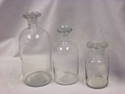 Set of Three Apothecary Jars w/ Lids