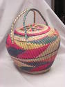 Multi Colored Basket w/Handles