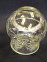 Vintage Cut Crystal Biscuit Jar w/Metal Lid