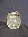 Rare and Beautiful Crystal Biscuit Jar w/Handle an