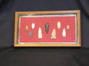 Shadowbox Framed Arrowheads Flints