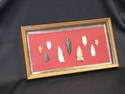 Shadowbox Framed Arrowheads Flints