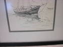 Signed Allen Hawks Print - Winston Churchill Ship