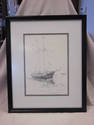 Signed Allen Hawks Print - Winston Churchill Ship