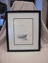 Signed Allen Hawks Print - Winston Churchill Ship