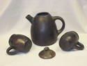 El Salvador Handmade Coffee/Tea Set w/2 Mugs