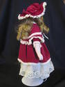 Porcelain 15" Christmas Doll - Crown Royal Collect