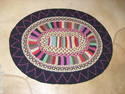 Judi Boisson 41 Inch Diameter Rug - Moss Creek