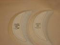 Set, 6 Ironstone Bone Dishes - Burslem, England