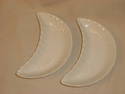 Set, 6 Ironstone Bone Dishes - Burslem, England