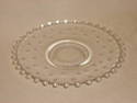 Imperial Etched Candlewick Sauce/Relish Dish & Pla