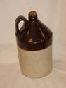 Sherwood Bros. POTTERY Jug w/Handle & Old Cork