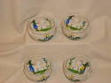 4 Covered Bowls QUIMPER France Pottery - Unmarked