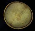 Antique Primitive Wooden Dough/Butter Bowl & Paddl