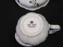 Royal Albert Creamer and Sugar Set - Blue Floral