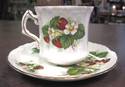 SPODE "Strawberry Ripe" Cup & Saucer