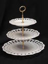 Bone China 3 Tier Dessert Tray - Bristol House