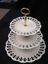 Bone China 3 Tier Dessert Tray - Bristol House