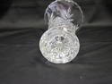 Pressed Glass 12" Flower Vase