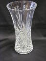 Pressed Glass 12" Flower Vase