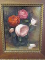 Original Oil Painting - Roses - By Leonard Bianco