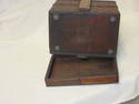 Interesting Chinese Wooden/Leather Lunchbox with H