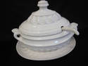 White Ceramic Tureen Laddle, Plate - Neuwirth Port