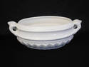 White Ceramic Tureen Laddle, Plate - Neuwirth Port