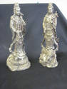 Handsome Cast Metal Quan Yang Oriental Statues