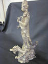 Handsome Cast Metal Quan Yang Oriental Statues