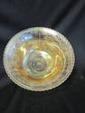 Carnival Glass Footed Bowl