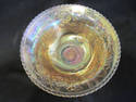 Carnival Glass Footed Bowl