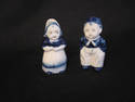 Delft Salt & Pepper Shakers - Boy & Girl